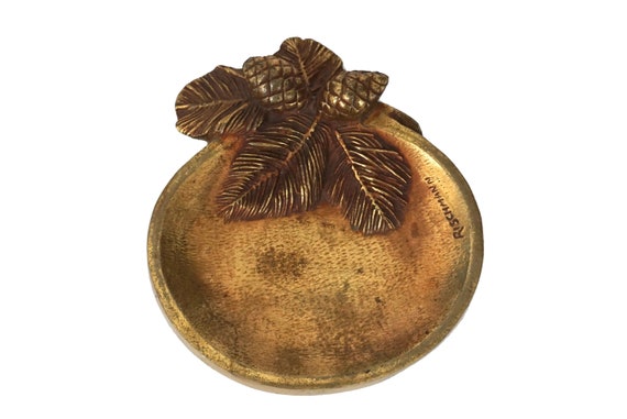 Antique French Bronze Ring Dish, Coin Tray with Pi