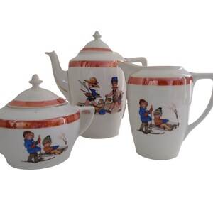 Art Deco Porcelain Tea Service Set