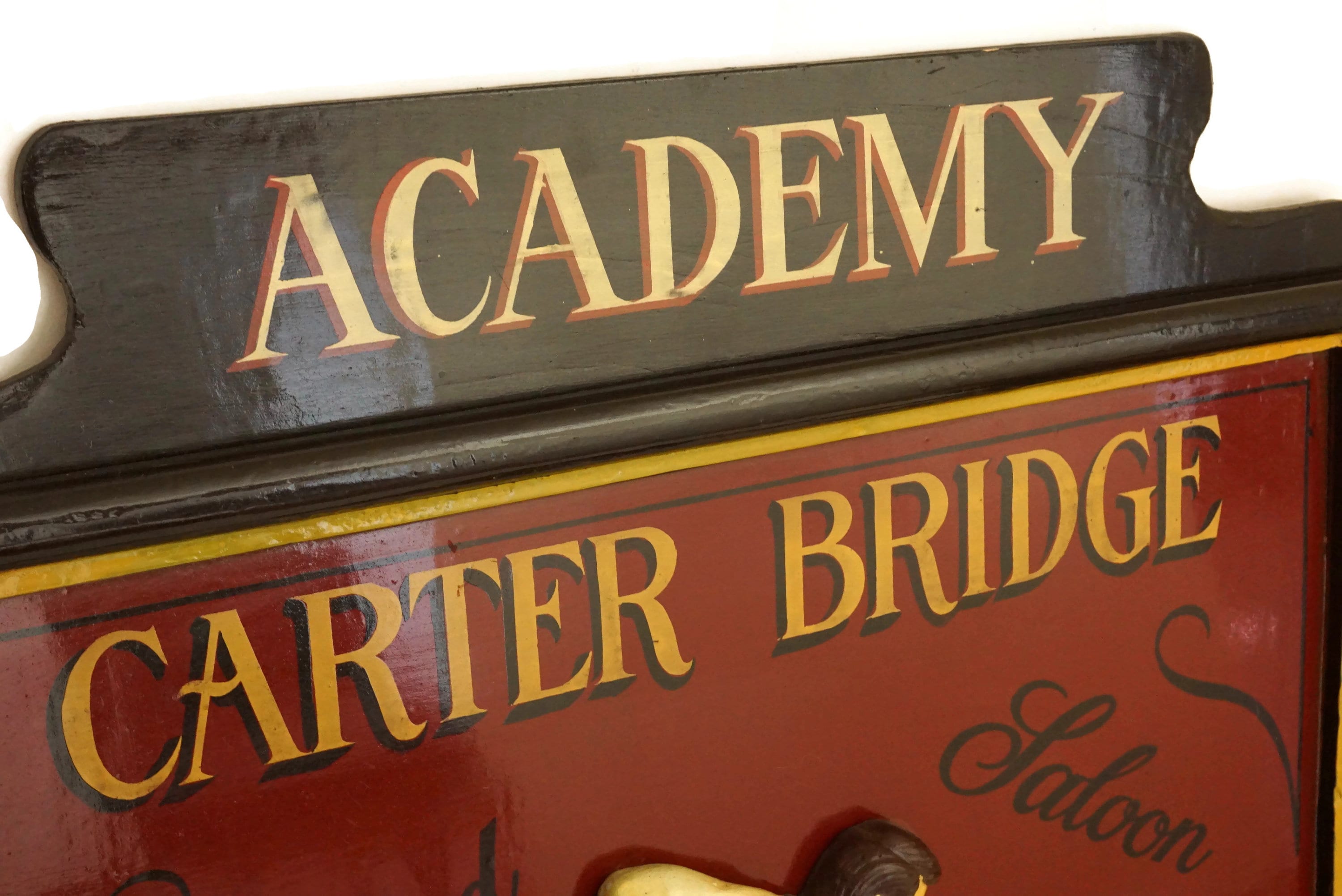 vintage billiard signs