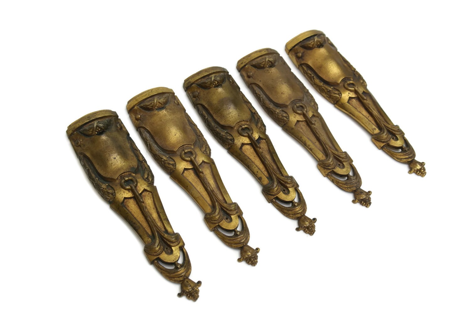 Antique French Furniture Hardware. Antique Furniture Ornaments. Bronze