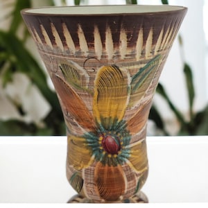1960s Ceramic Vase by Hubert Bequet Quaregnon