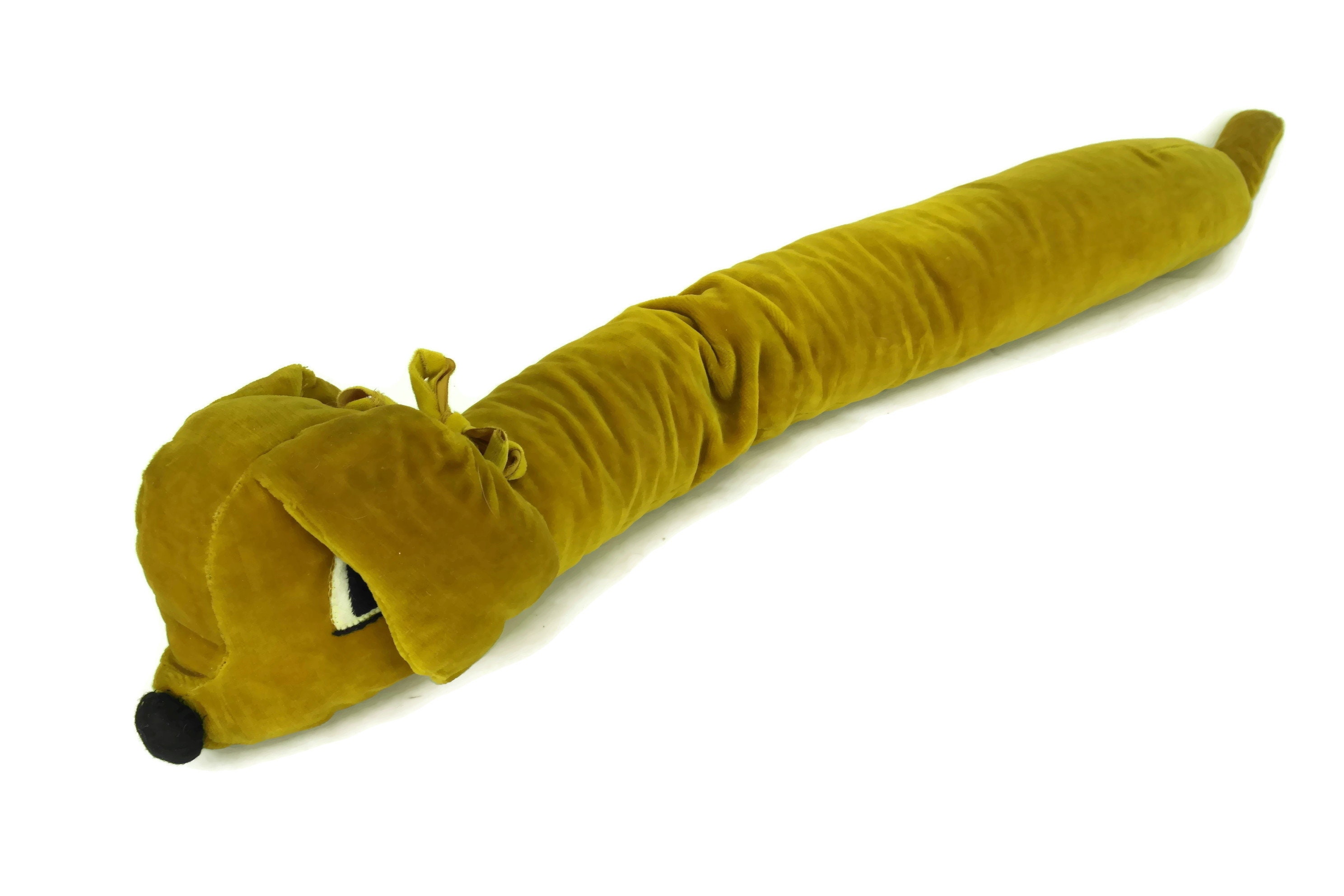 Plush Weiner Dog Door Draft Stopper