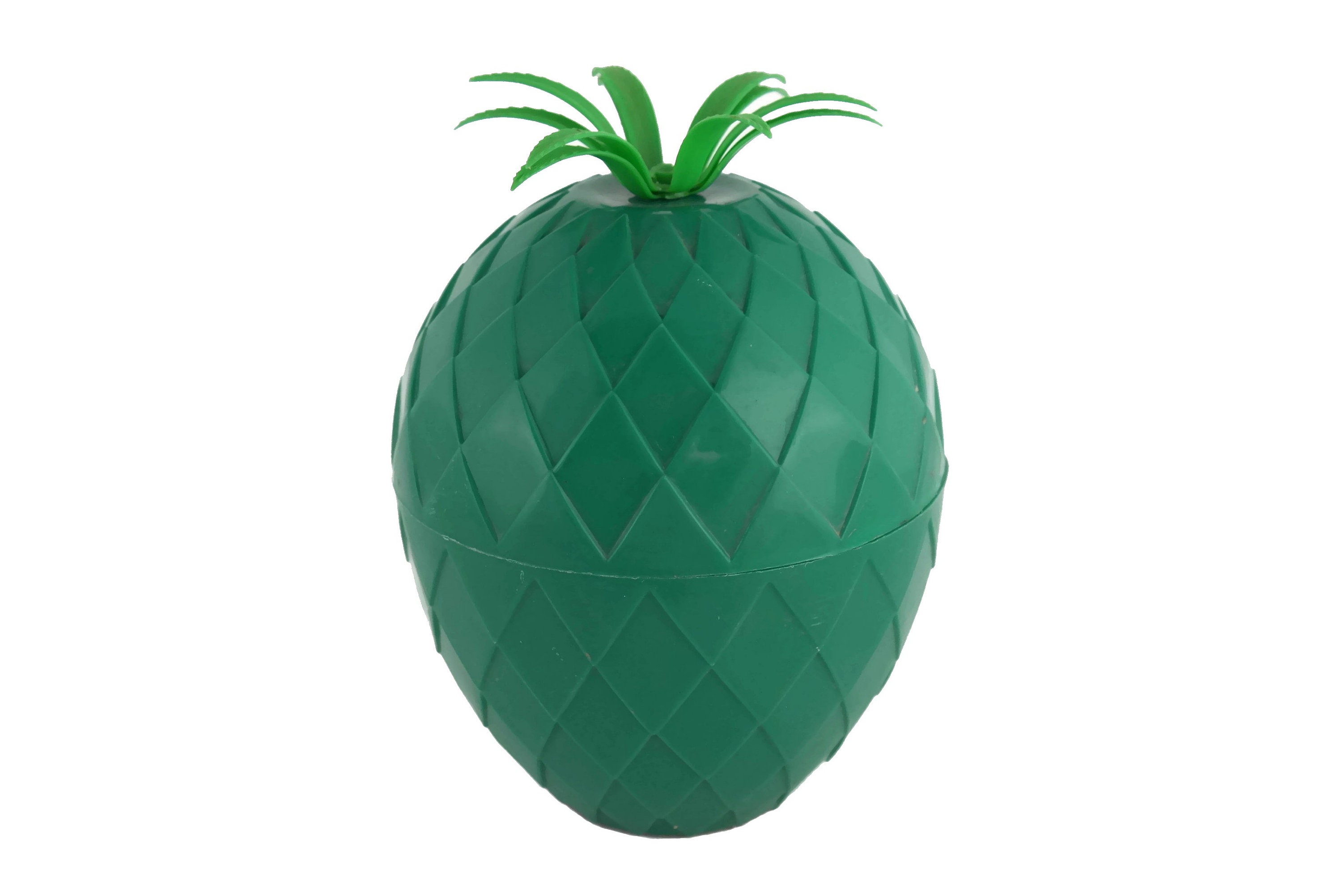 1970s Plastic Pineapple Ice Bucket Retro Bar Decor Etsy