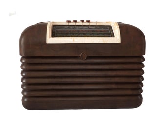 Art Deco Bakelite Bush Radio, Collectible Old Transistor