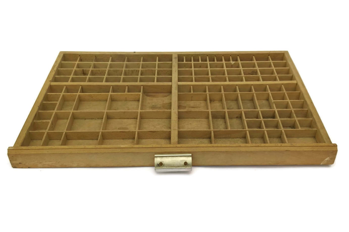 Vintage Letterpress Printers Tray. Printer Block Tray.