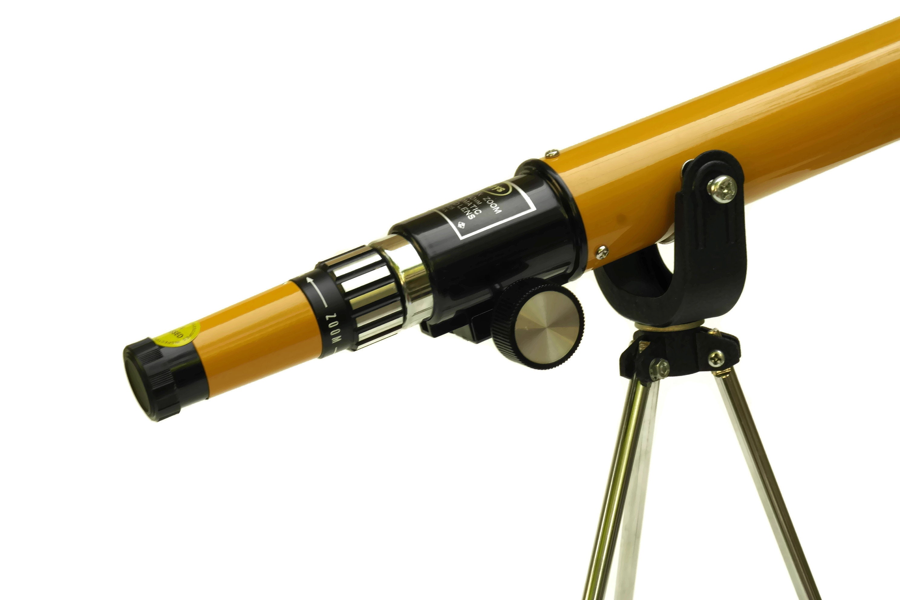 Krys Vintage Telescope Made in Japan. 1970s Orange Astronomical