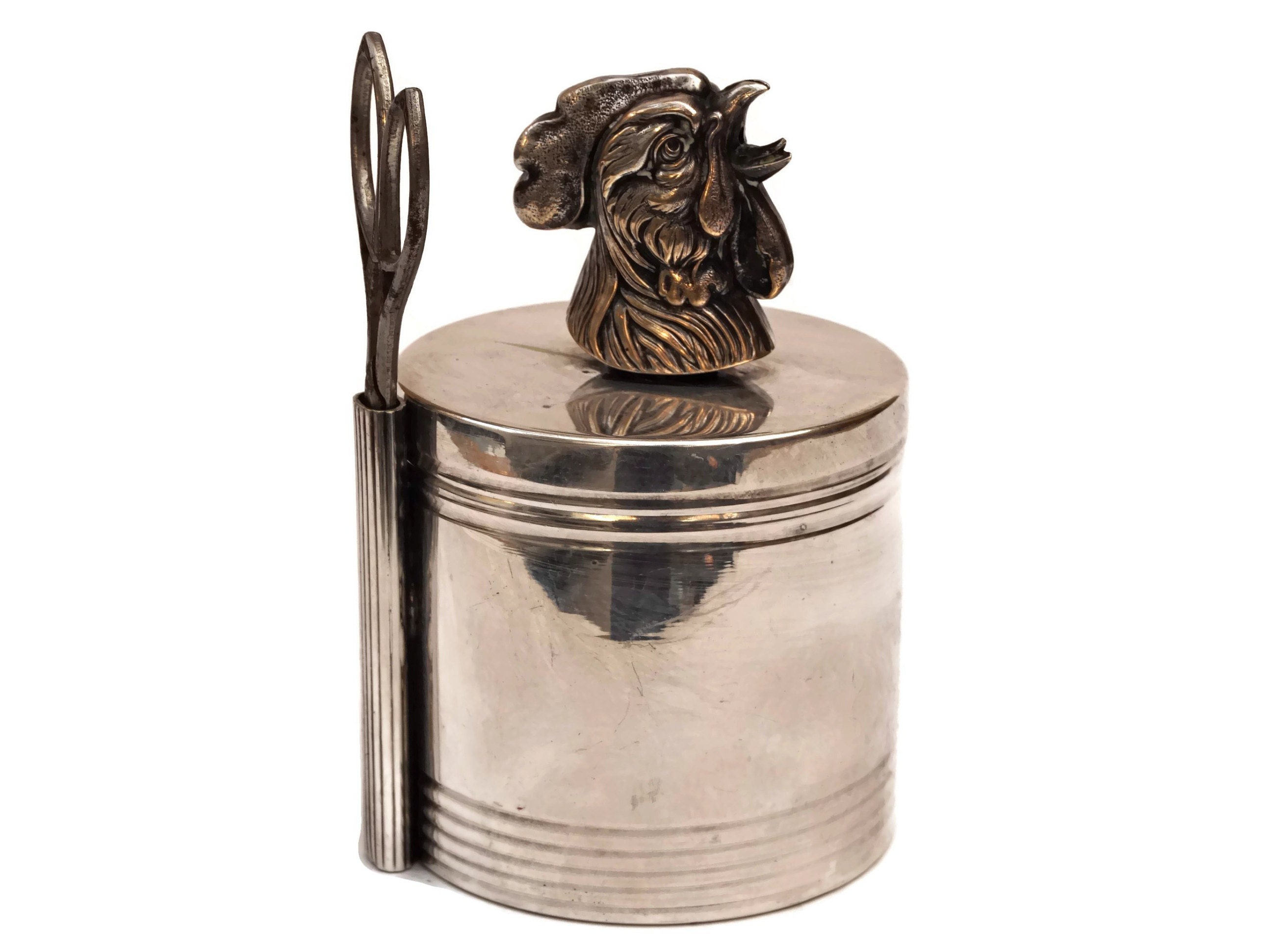 French Kitchen Twine Holder and String Dispenser with Scissors