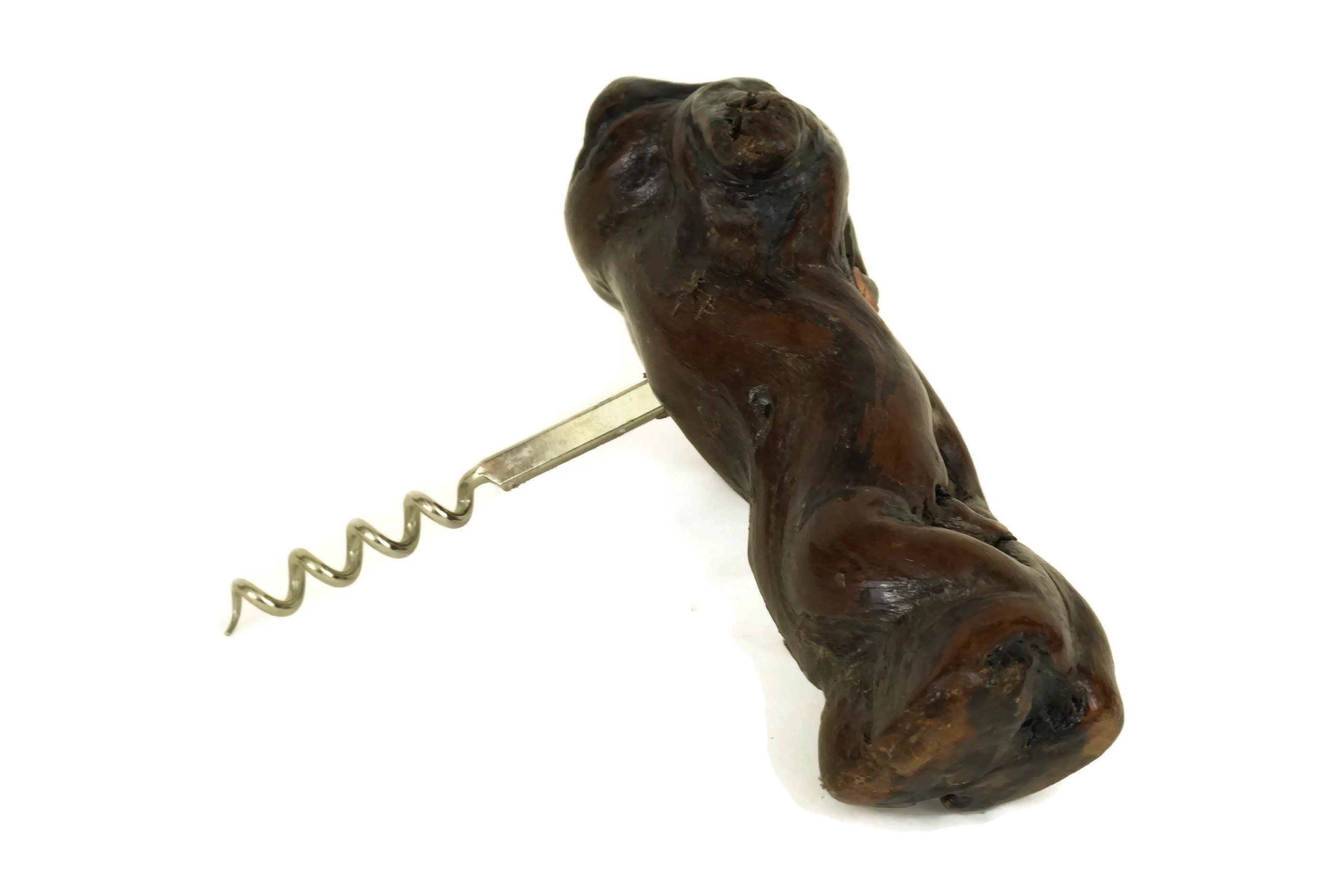 French Vintage Grapevine Wine Bottle Opener