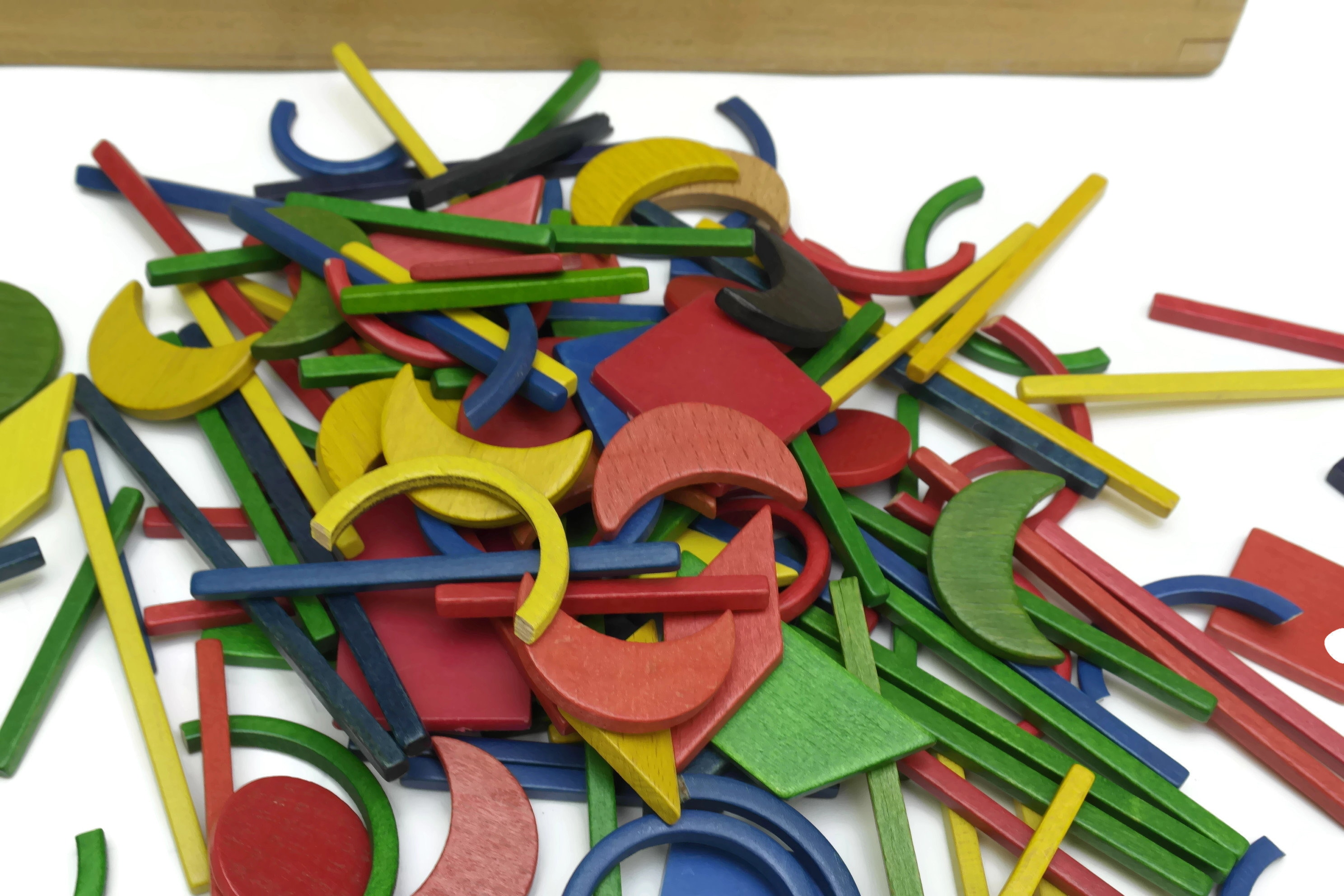 Educational Toy with Geometric Shapes.