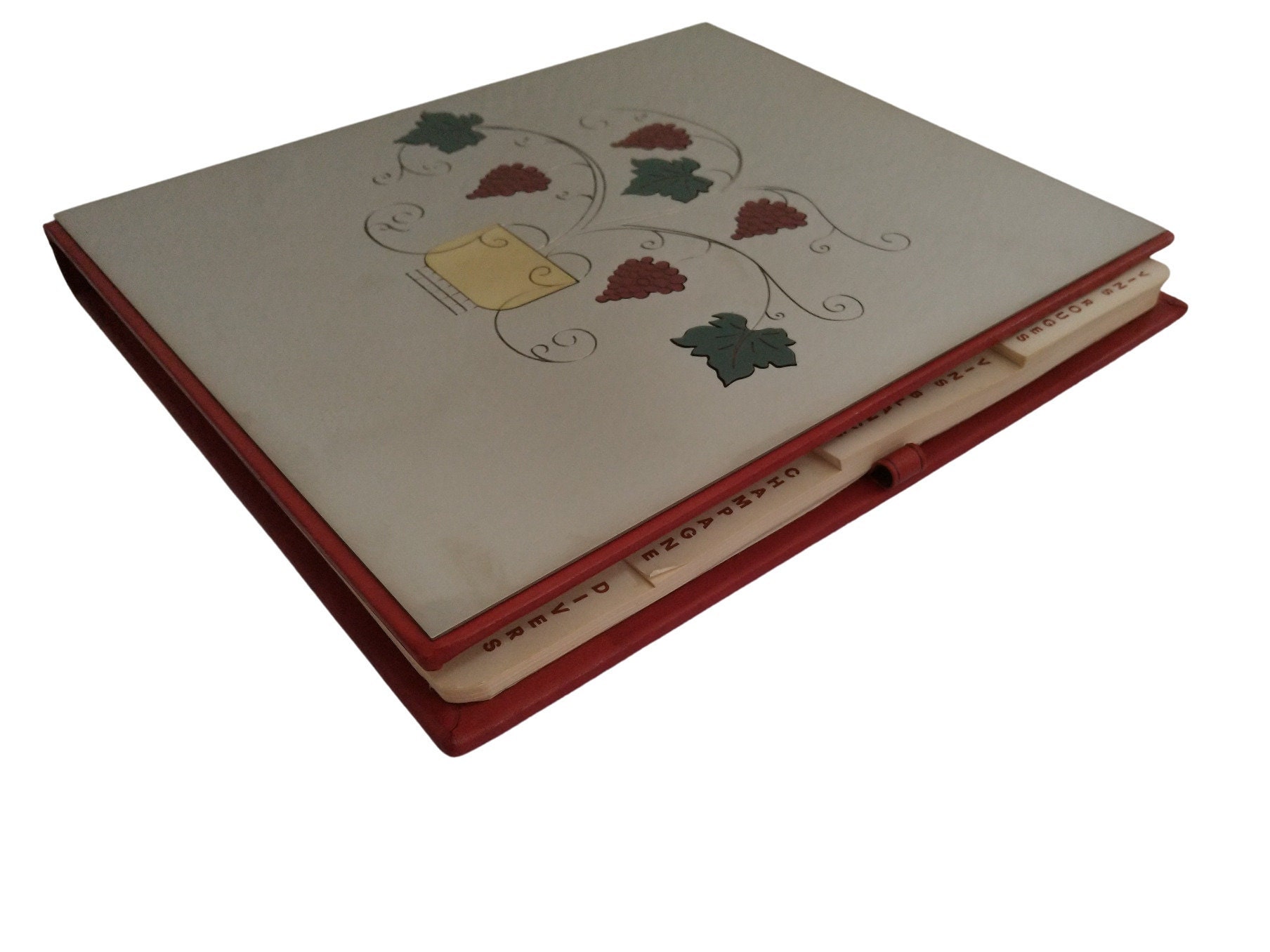 French Wine Cellar Record Book by Noel B.C. Italy, Wine Lover