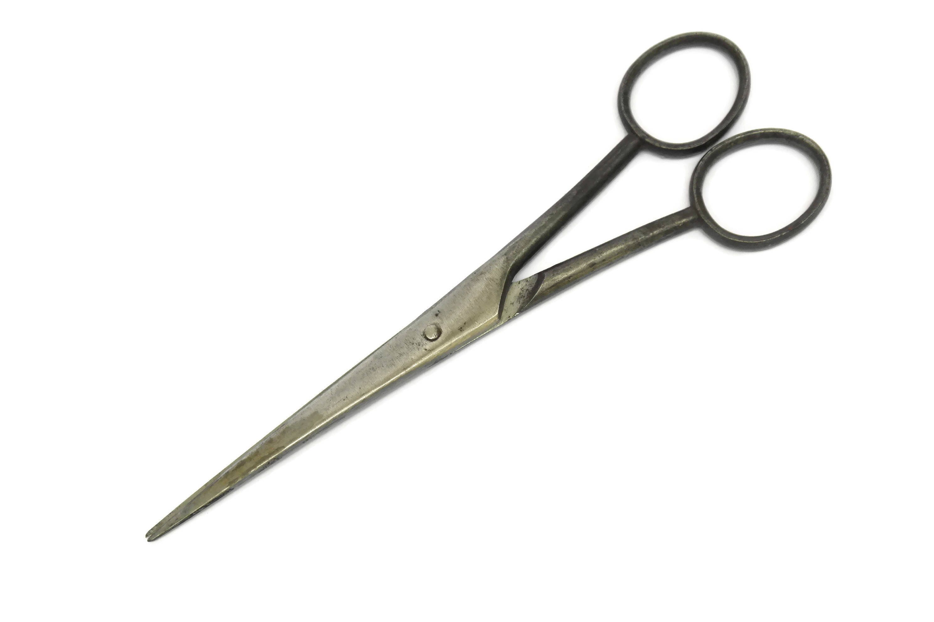 French Antique Mustache and Beard Trimmer Scissors.
