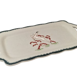 Art Deco Cake Platter by Longwy