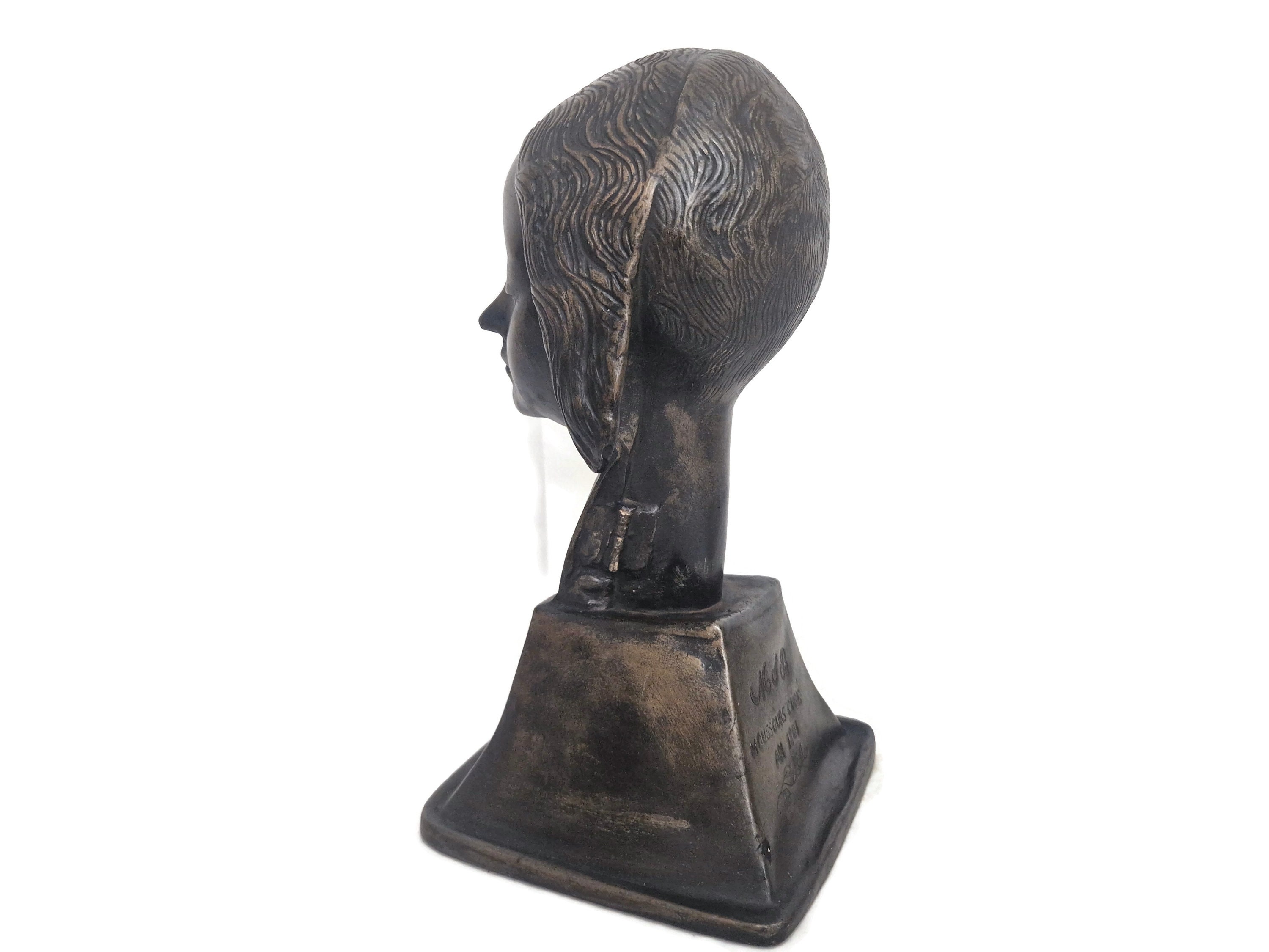 Saint Fortunata Bust Statue, Louvre Museum Reproduction of Antique