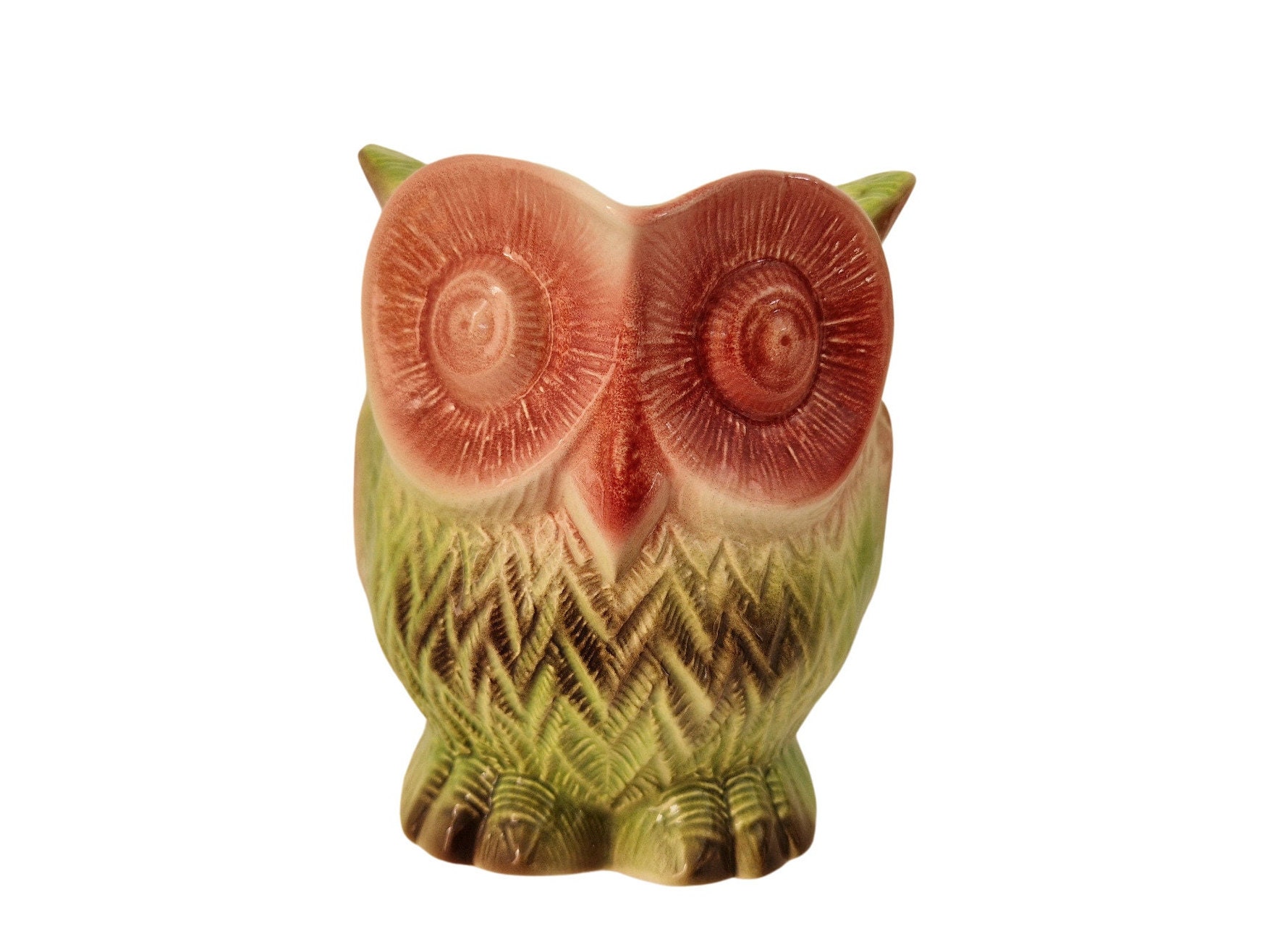 pichet De Hibou Majolique