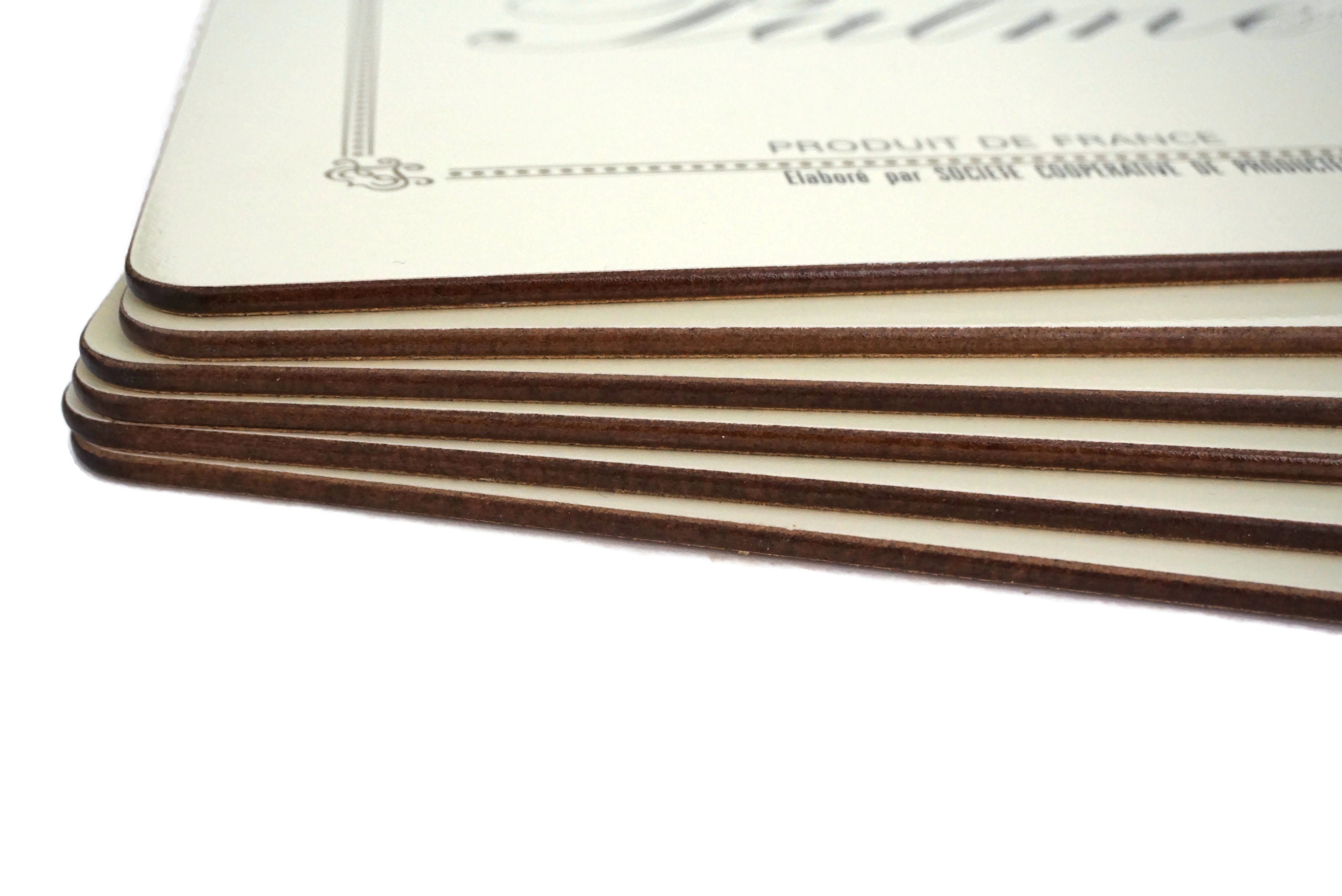 French Champagne Label Placemats Set of 6, Table Settings and Decor