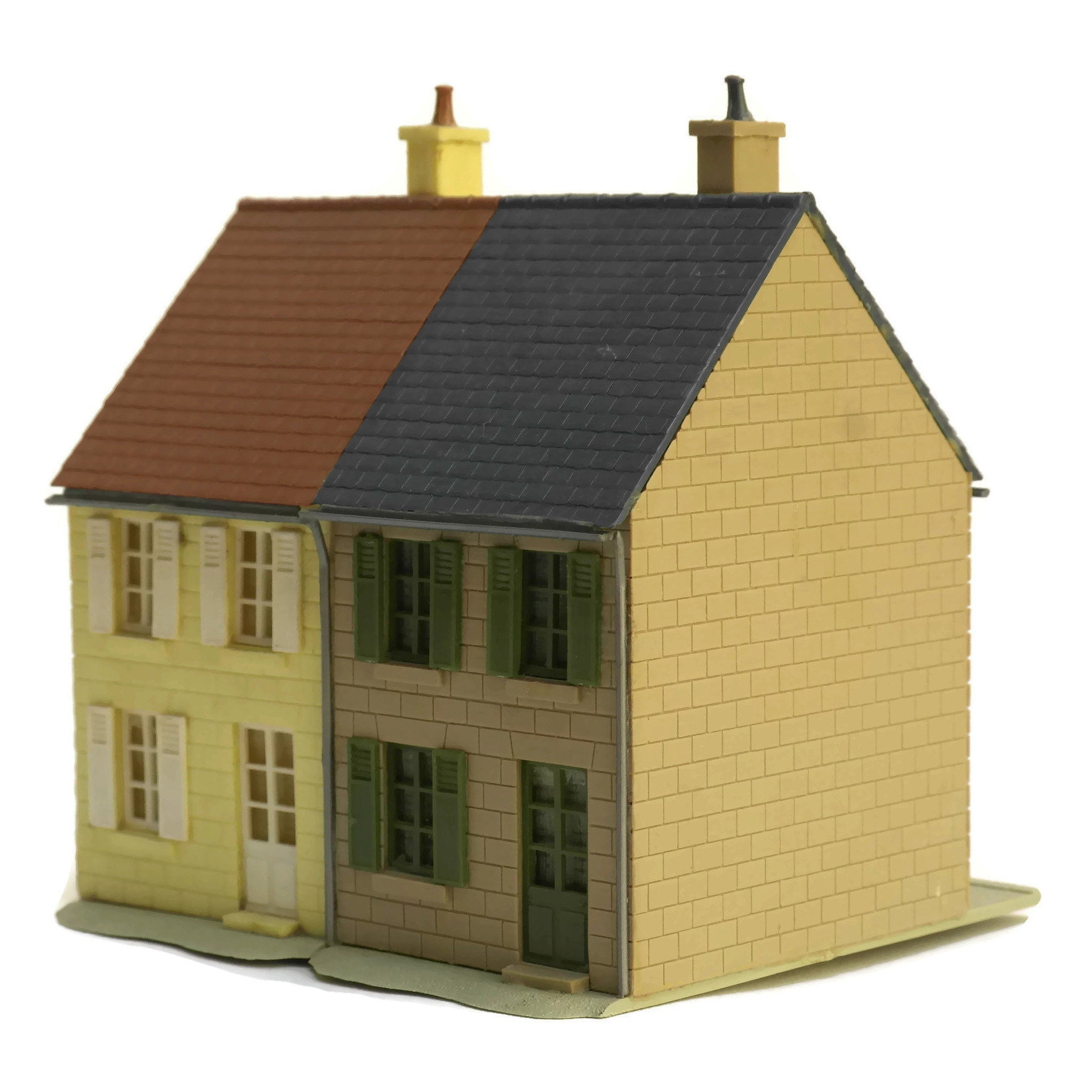 Vintage Railway Scale Model Houses