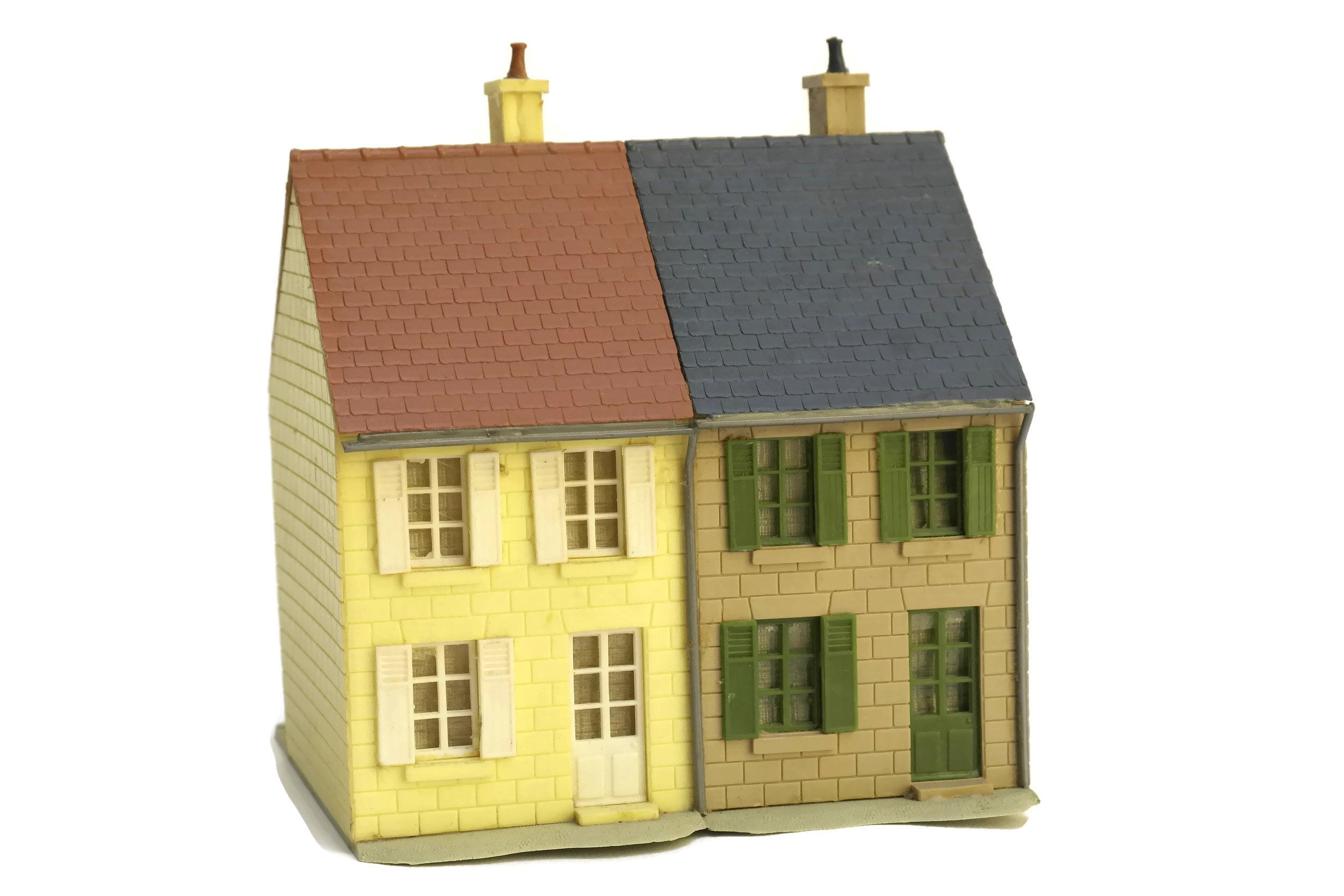 Vintage Railway Scale Model Houses