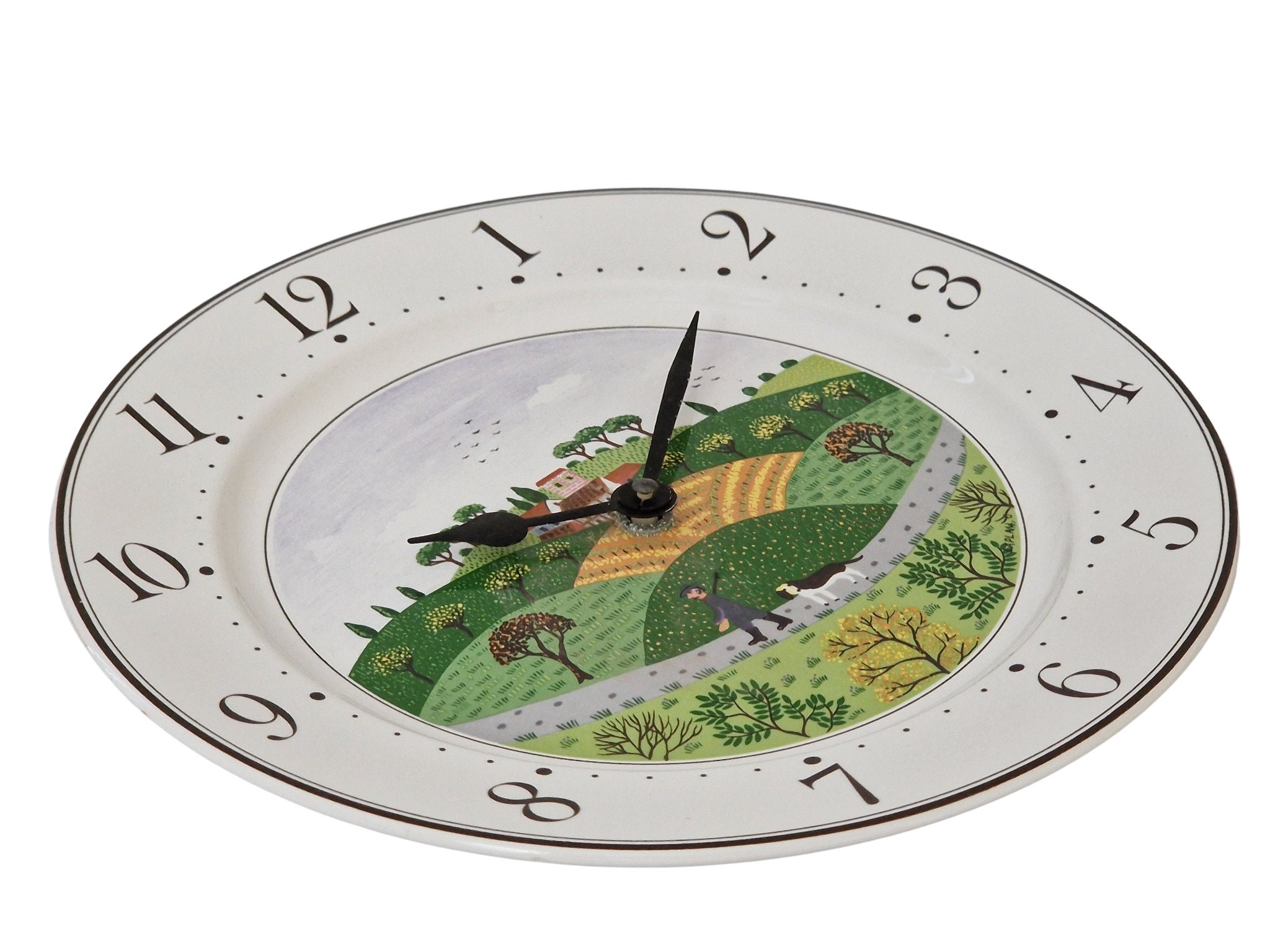 Villeroy and Boch Design Naif Wall Clock Plate
