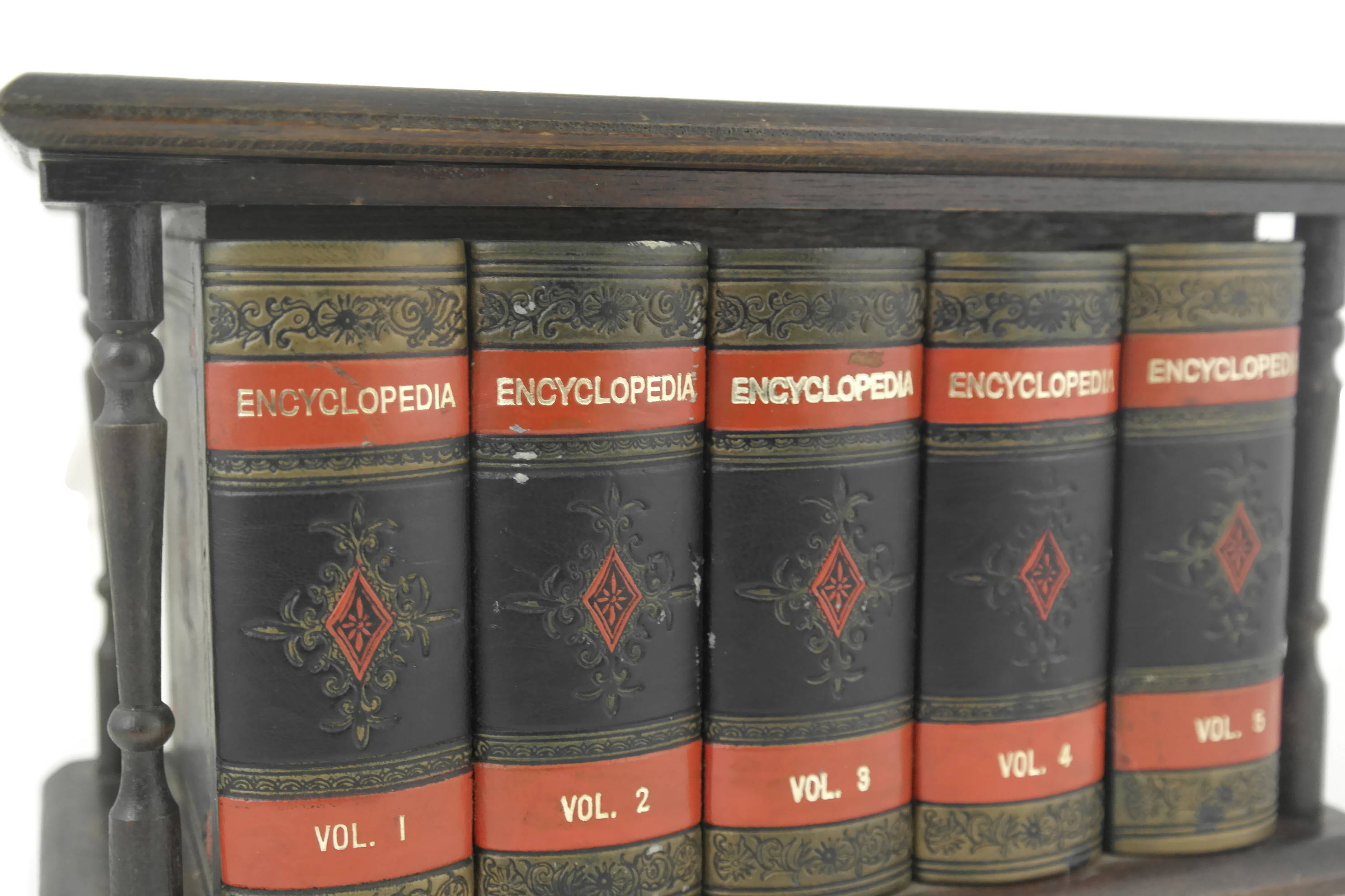 Vintage Secret Book Box. Hidden Encyclopedia Book Safe. Secret Storage