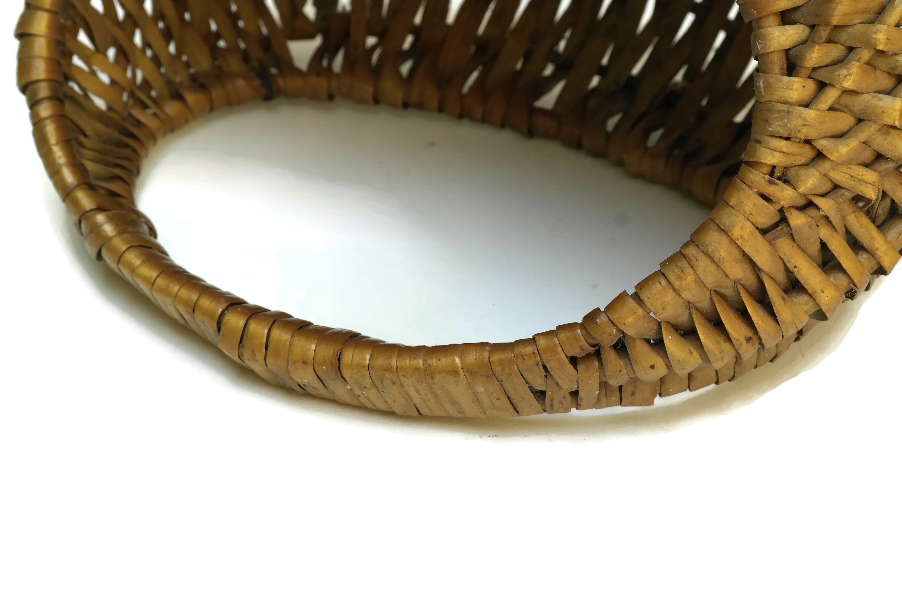 Rustic French Egg Basket.