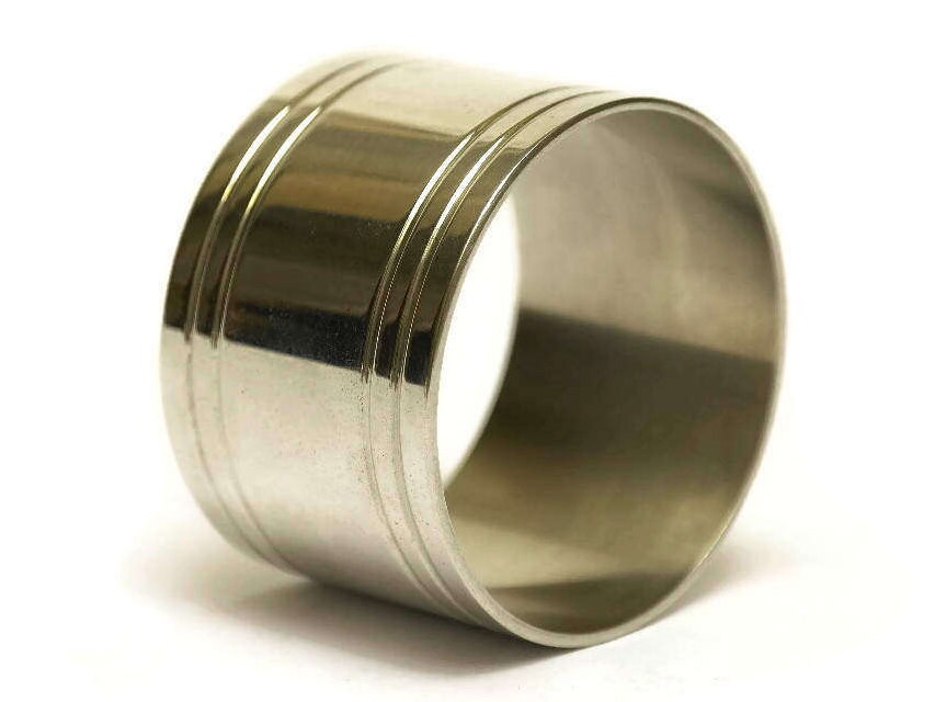 French Christofle Silver Plate Napkin Ring.