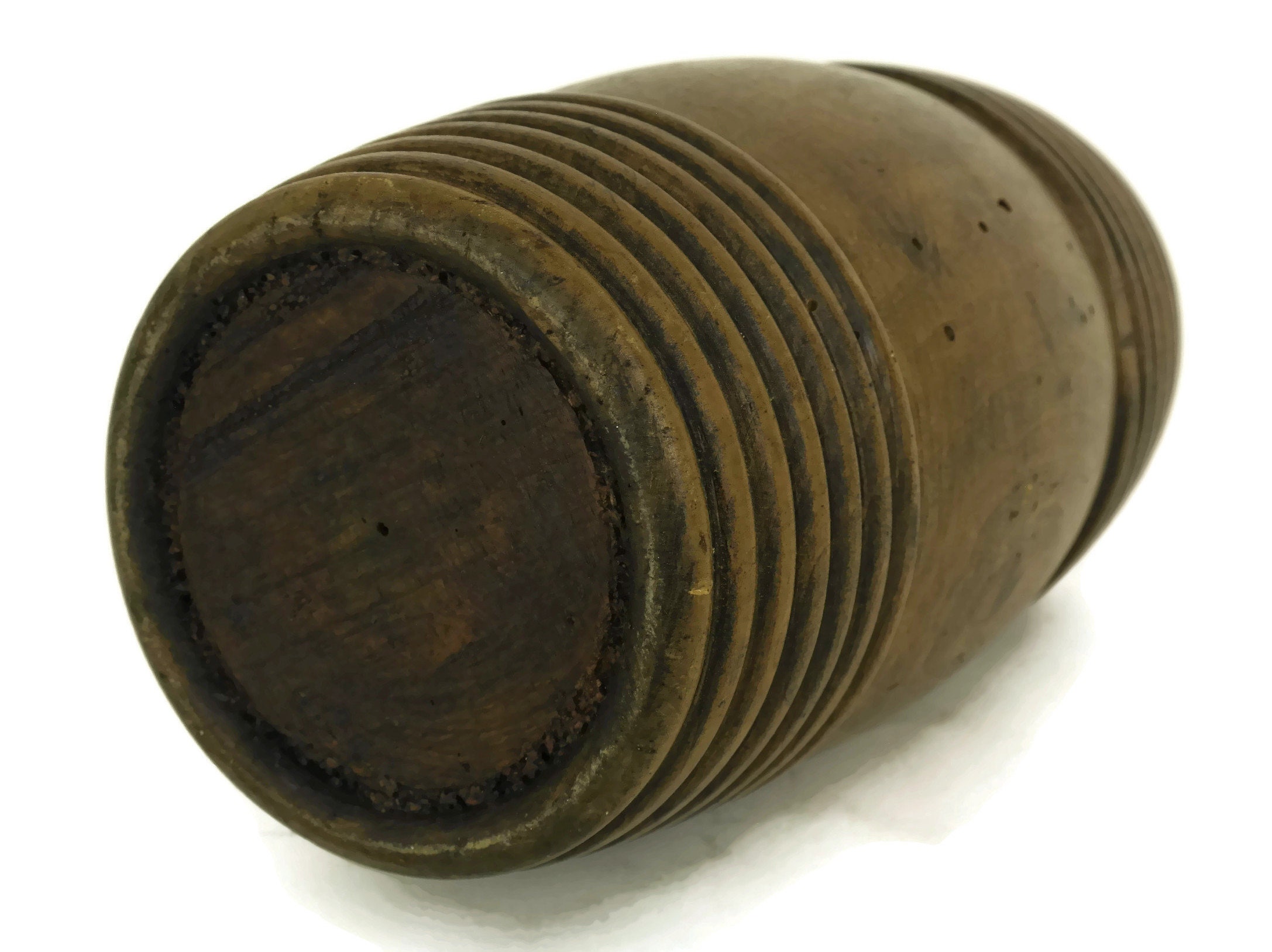 Antique Wooden Gun Powder Keg.