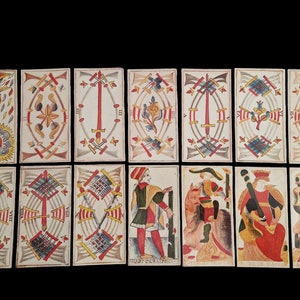 Vintage French Tarot