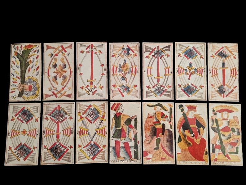 Vintage French Tarot