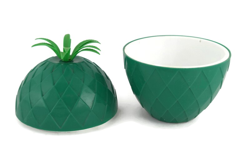 1970s Plastic Pineapple Ice Bucket Retro Bar Decor Etsy