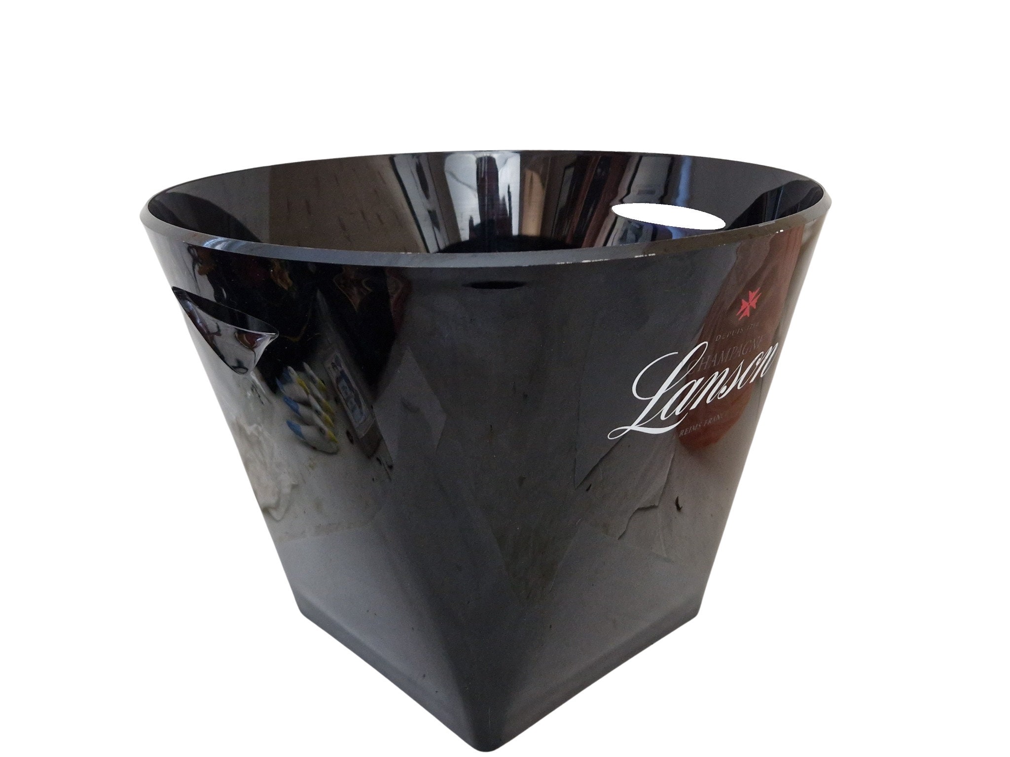 French Lanson Champagne Ice Bucket Chiller, Champagne Bath Cooler