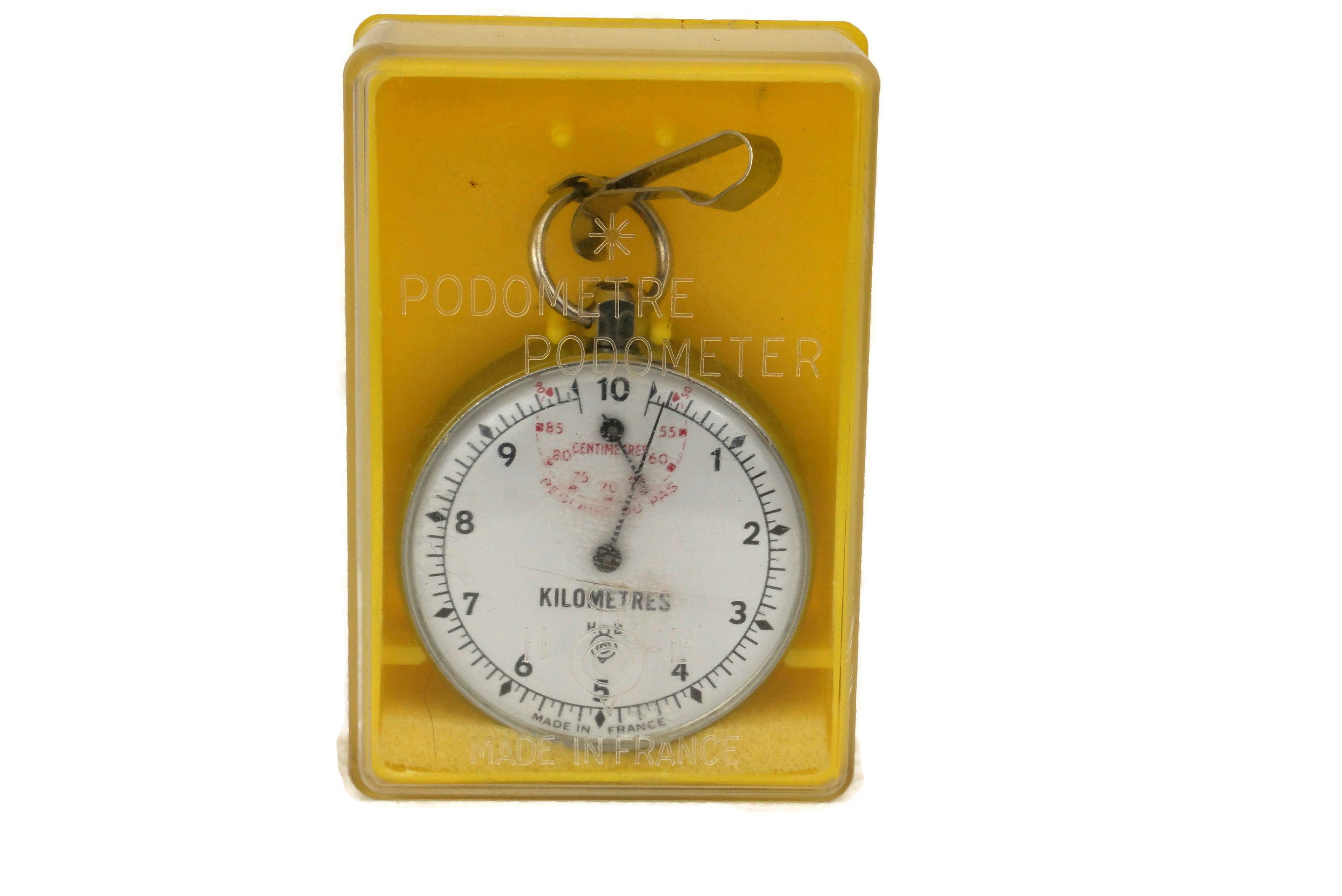 Vintage Pedometer Step Counter and Activity Tracker, French HB