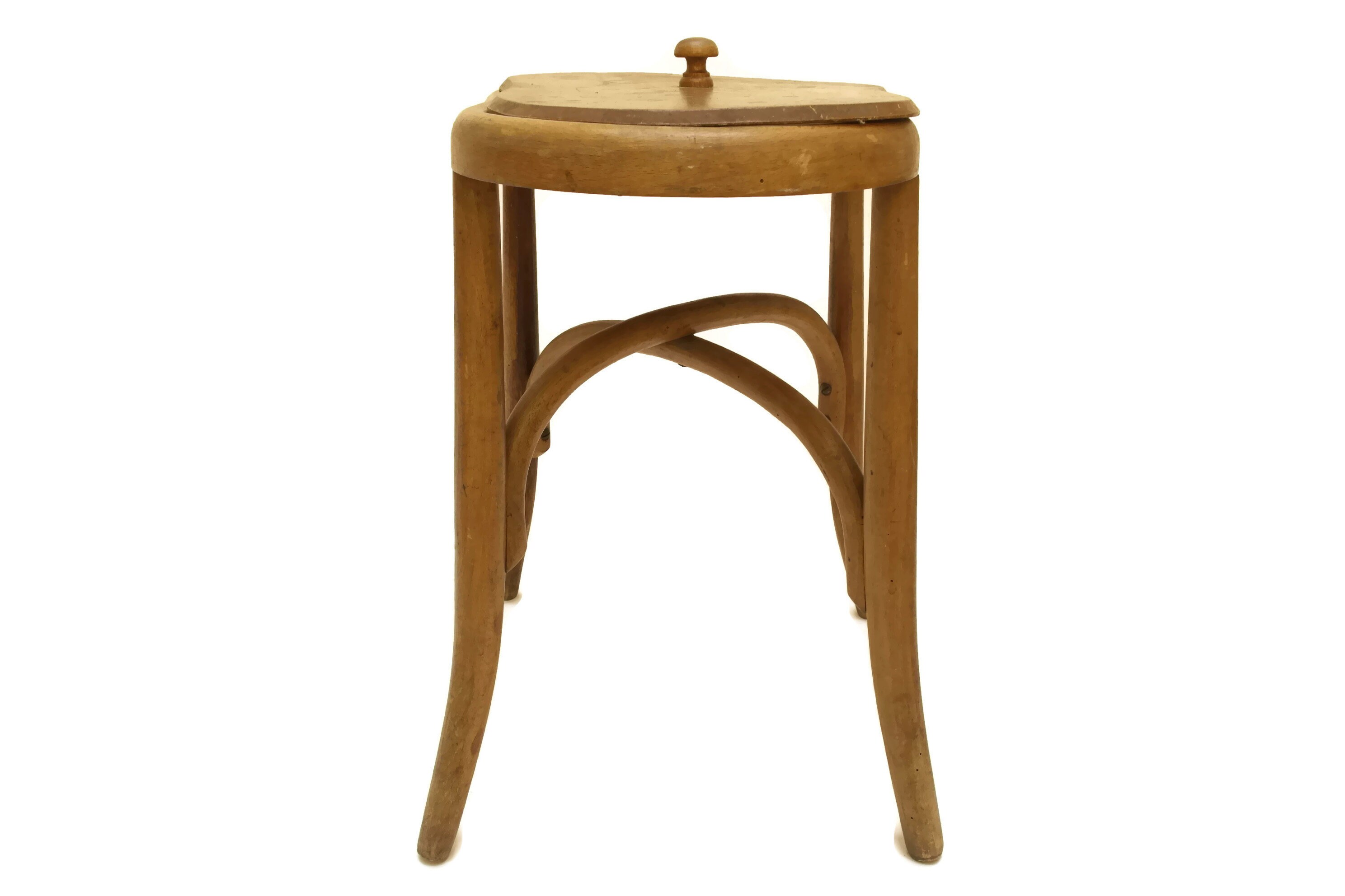 Antique French Bentwood Bidet.