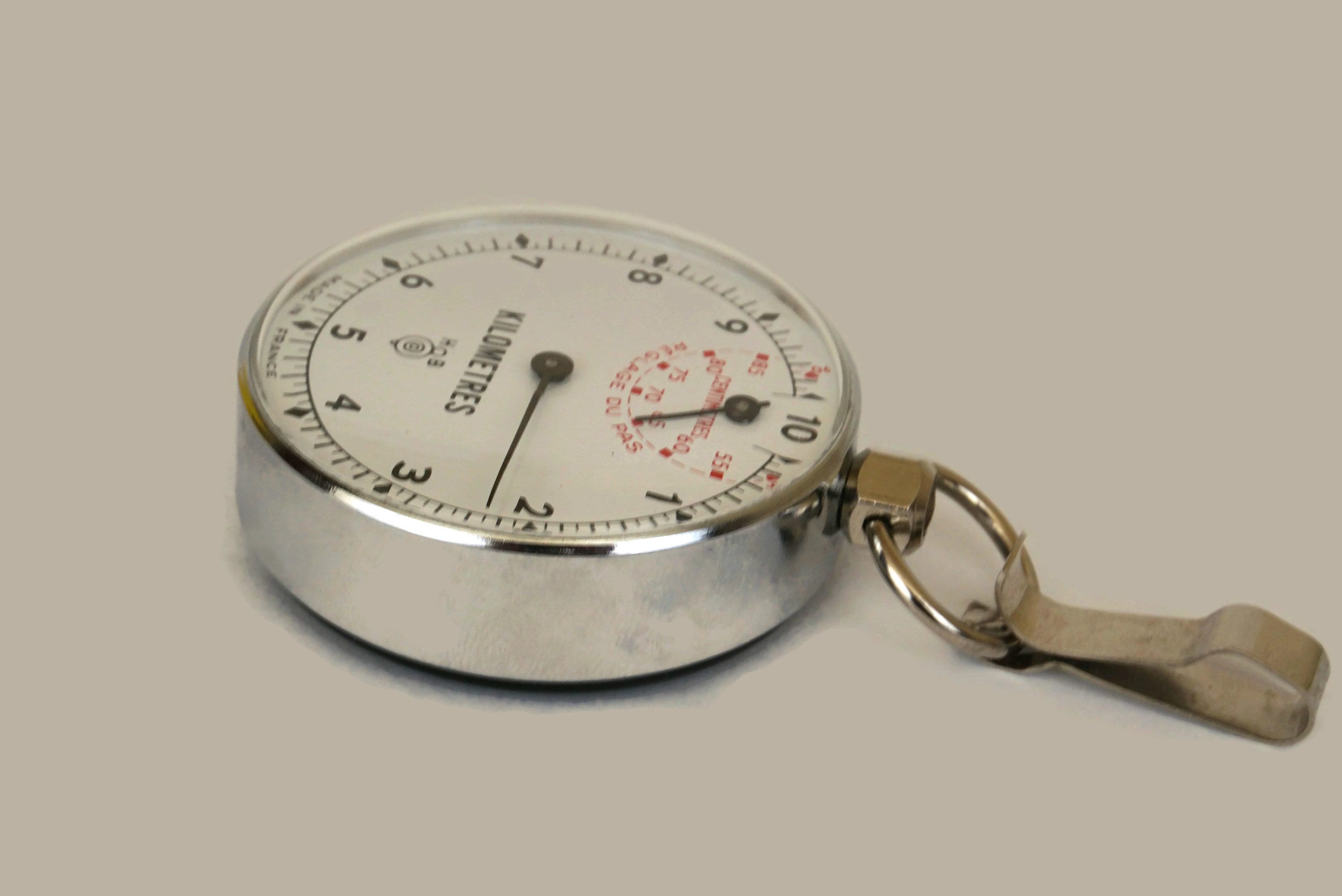 Vintage Pedometer Step Counter and Activity Tracker, French HB