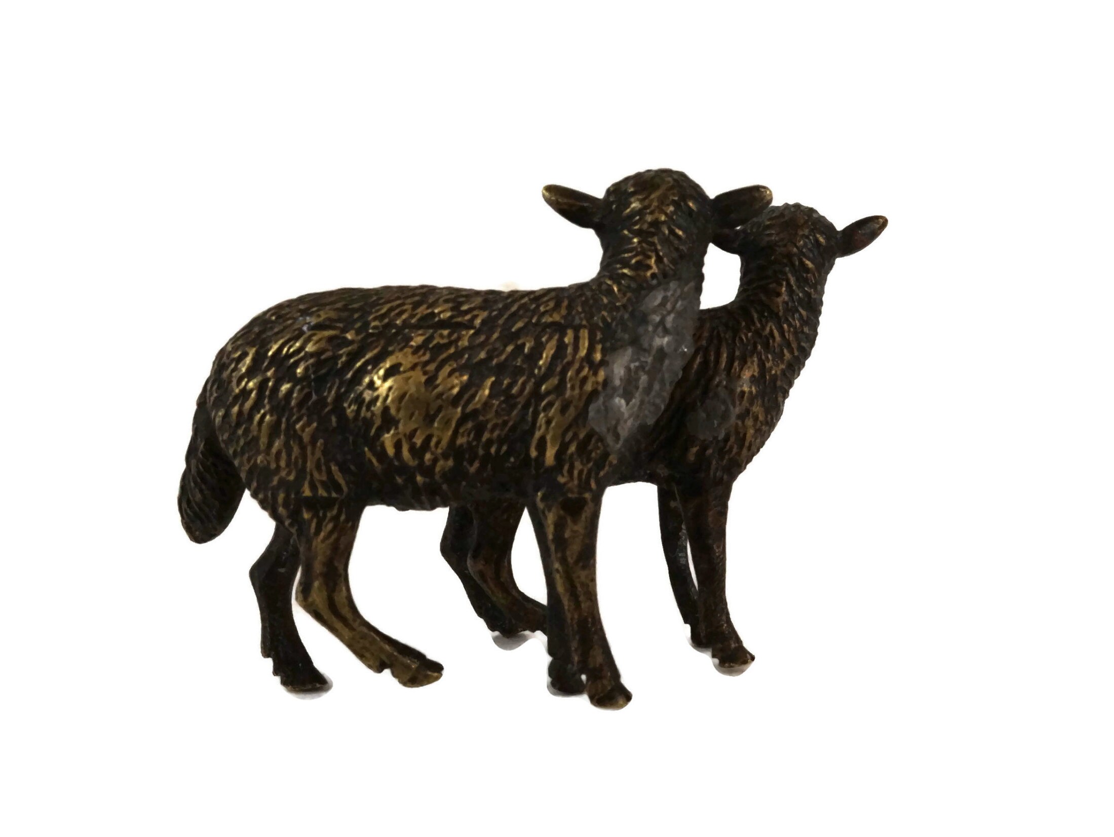 antique sheep figurines