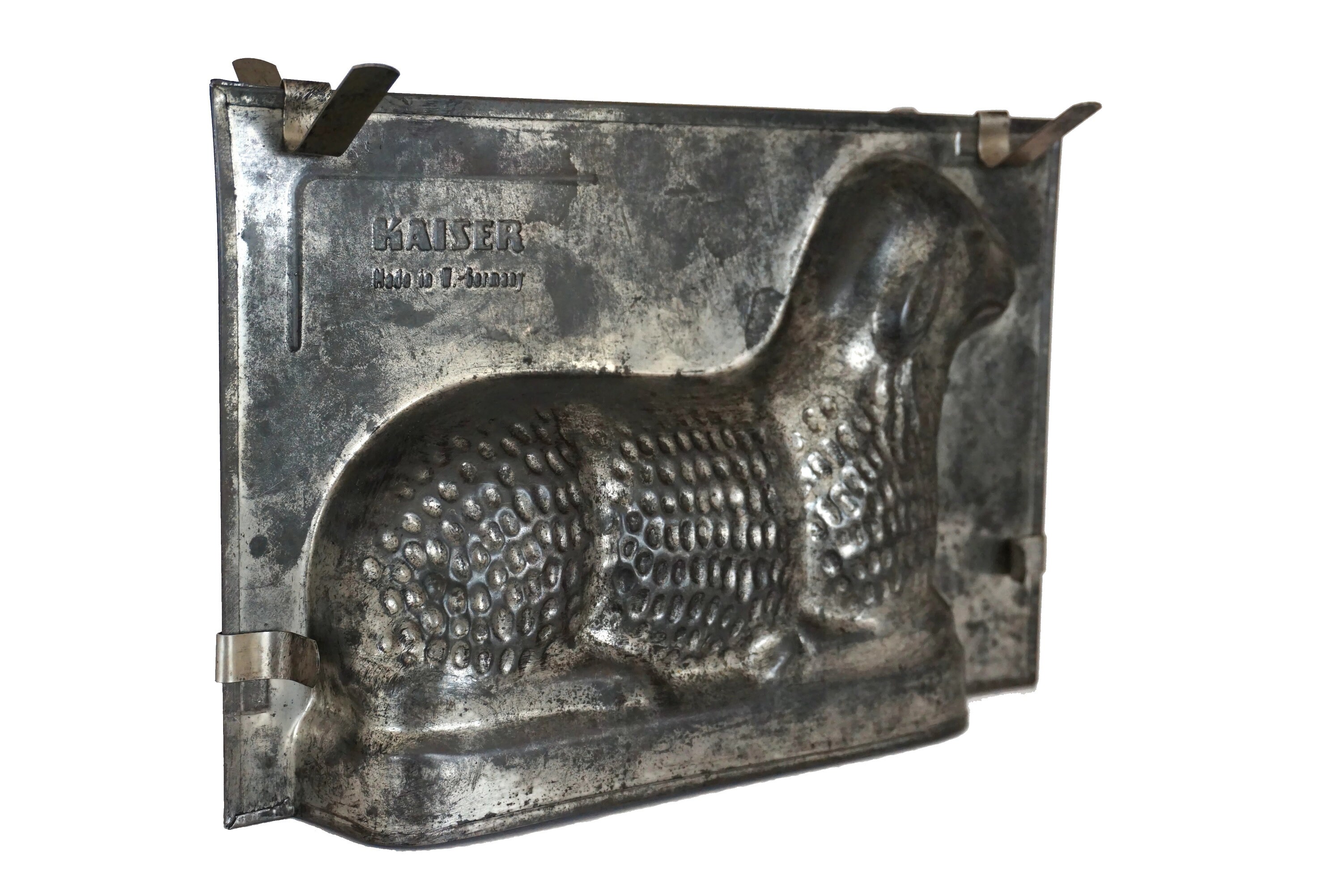 Easter Lamb Chocolate Mold, Kaiser Two Part Cake Tin, Kitchen Decor.