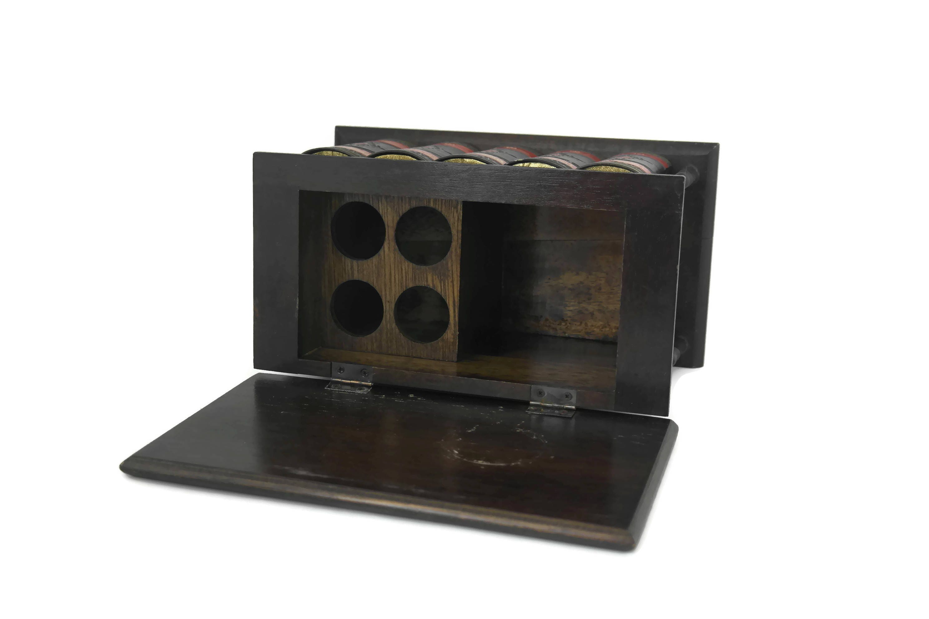 Vintage Secret Book Box. Hidden Encyclopedia Book Safe. Secret Storage