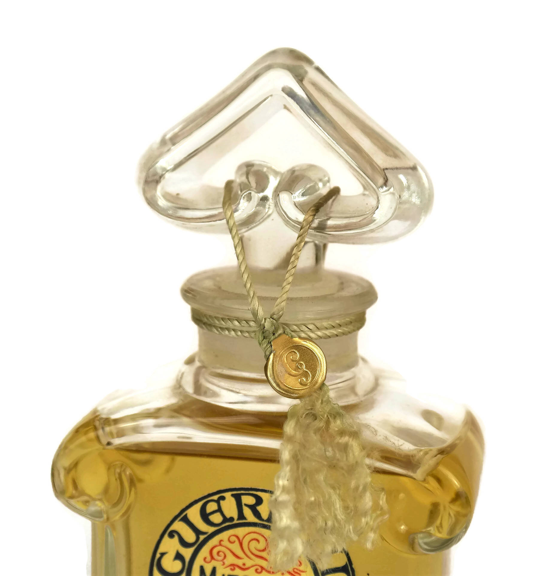 Vintage Guerlain Mitsouko Perfume Bottle.