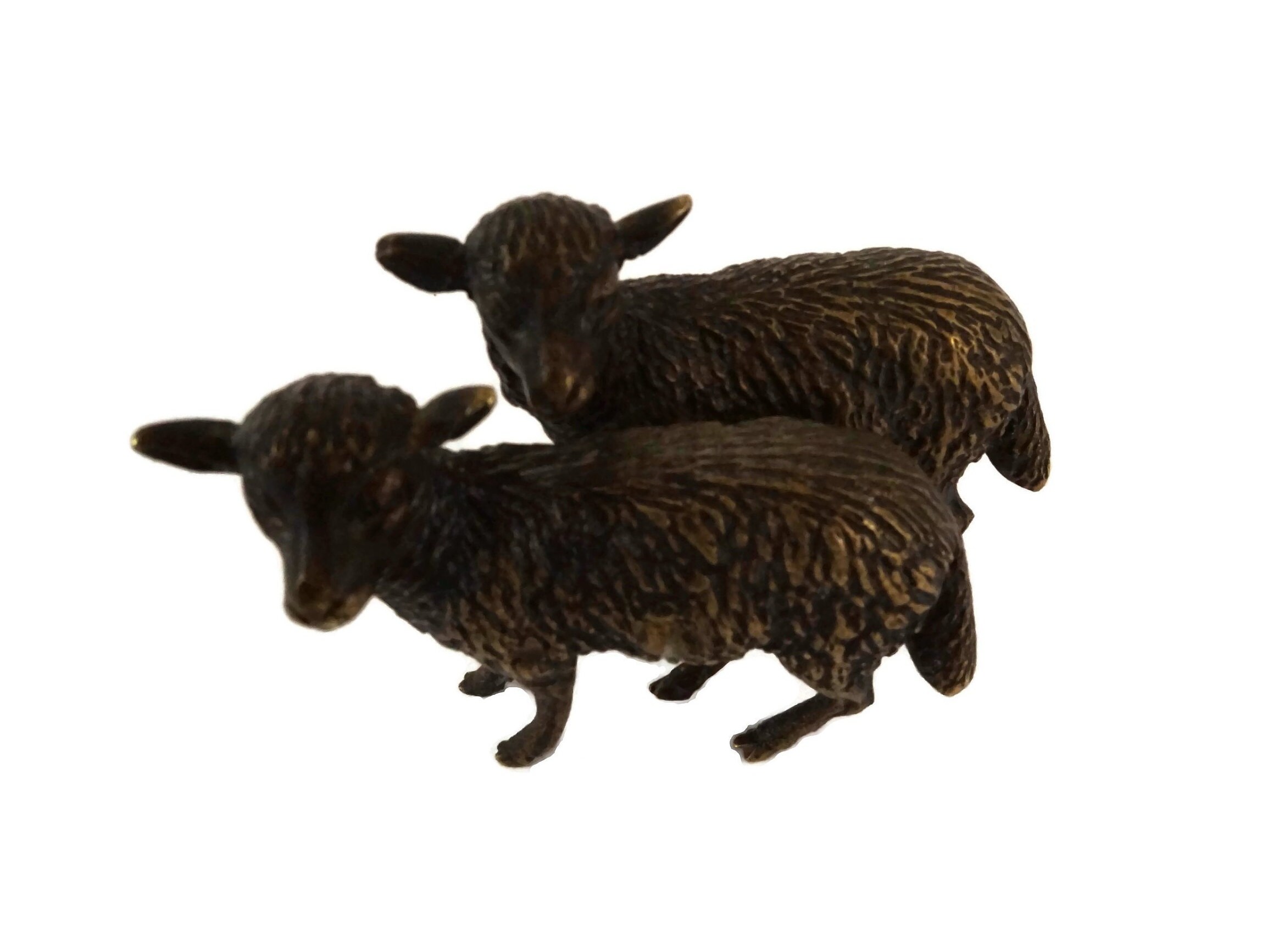 antique sheep figurines
