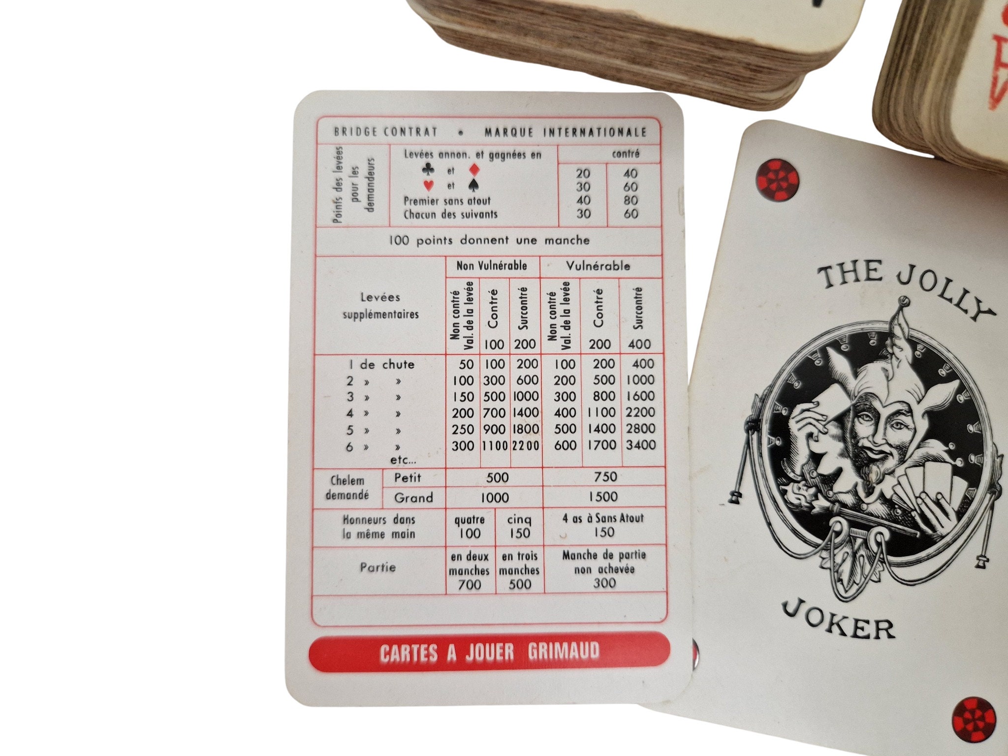 Maxims of Paris Souvenir Contract Bridge Playing Cards Decks with Art