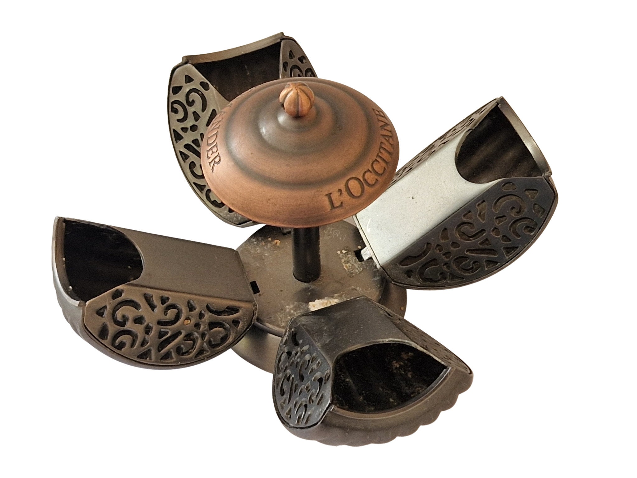 L'Occitane Pomander Metal Potpourri Holder, French Fragrance Diffuser