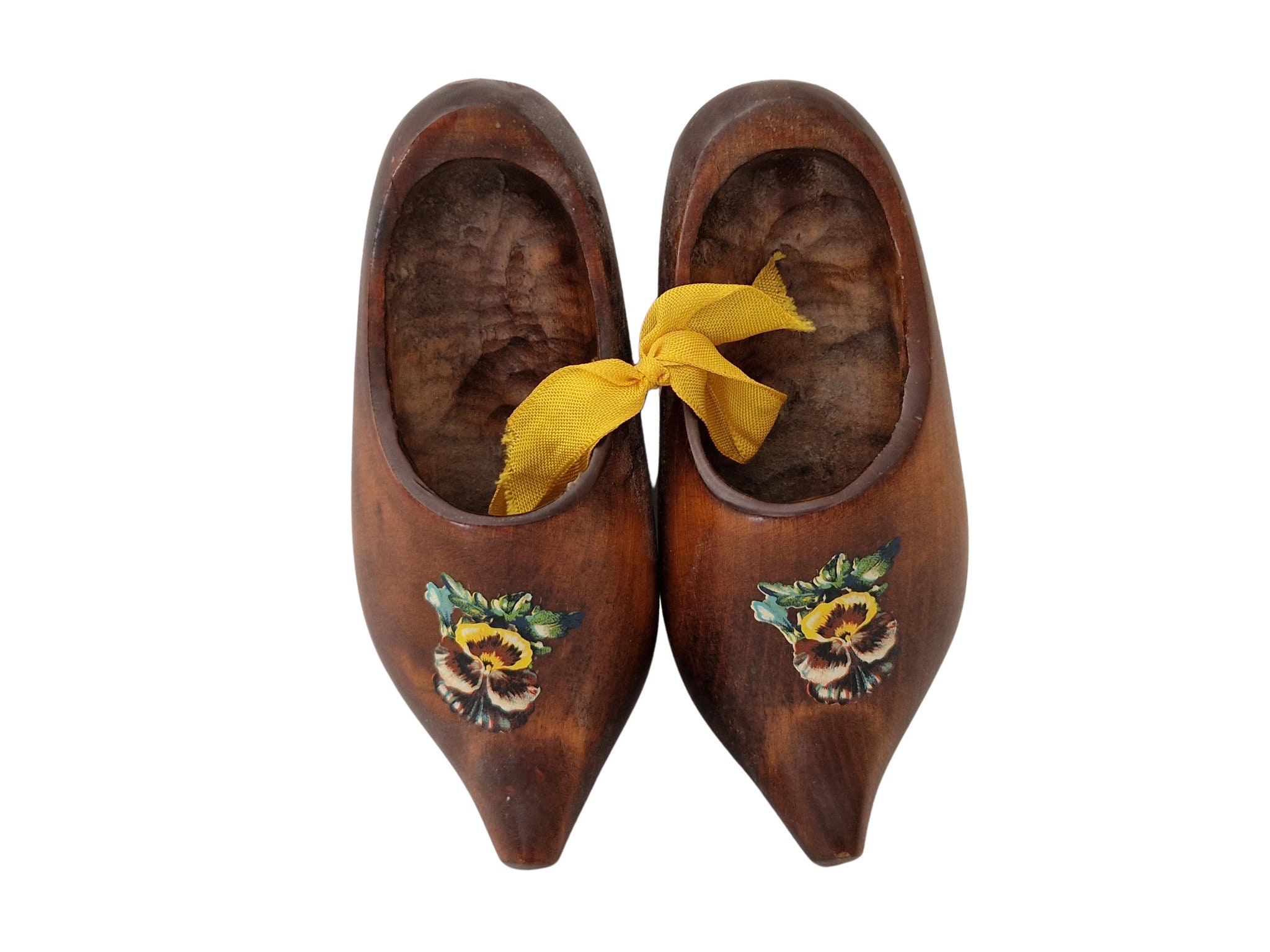 Miniature wooden clogs sale