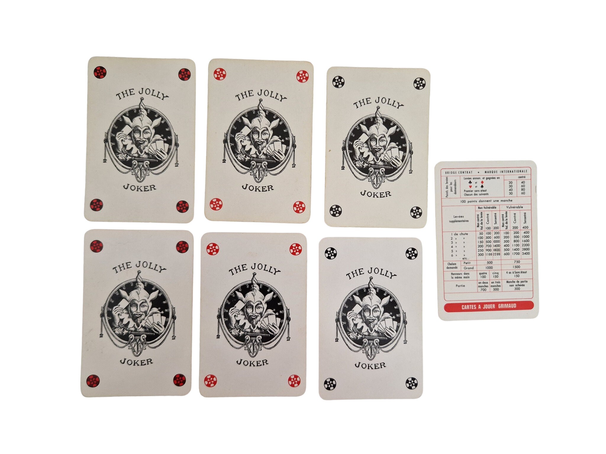 Maxims of Paris Souvenir Contract Bridge Playing Cards Decks with Art