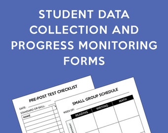 Progress Monitoring Forms