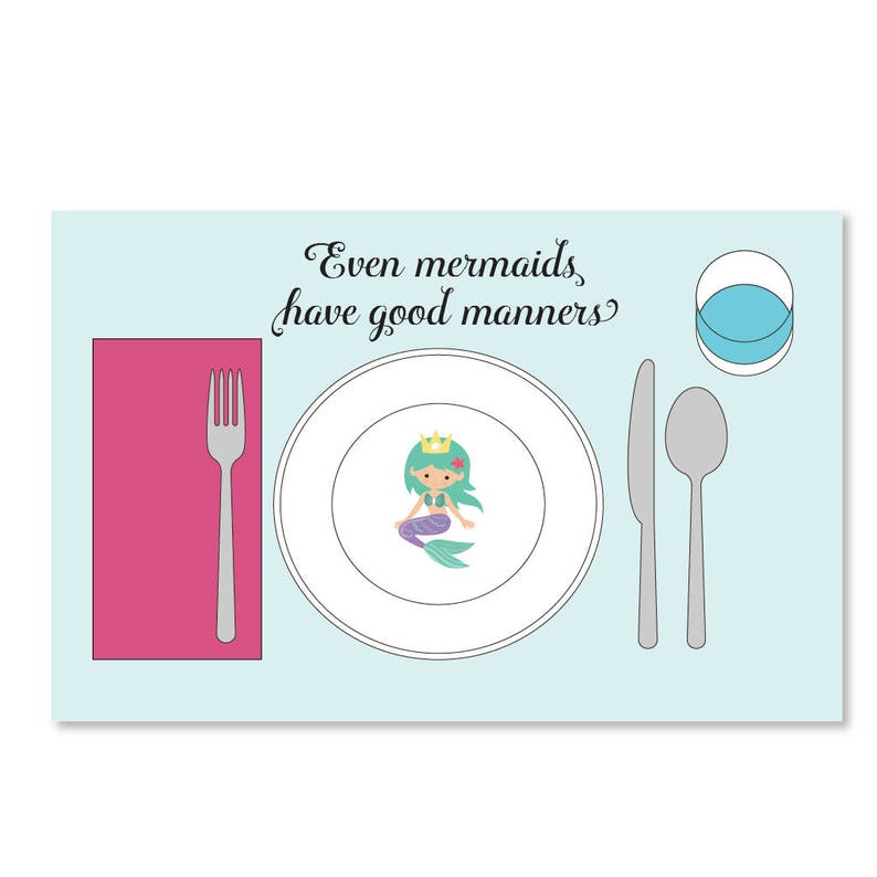 Mermaid Manners Mat image 3