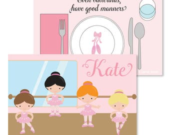 Ballerina Manners Mat
