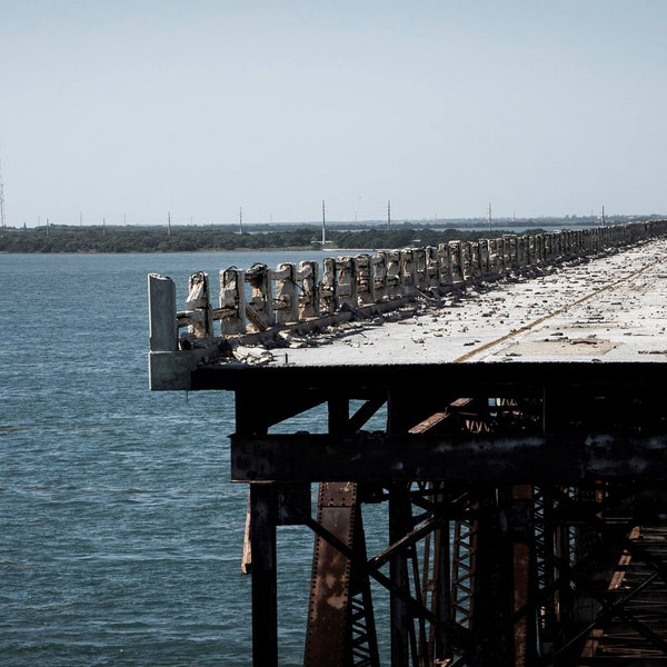 Florida Keys Broken Bridge Photo