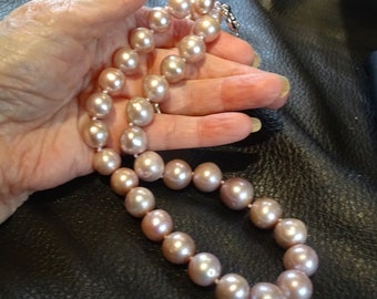 Lavender Kasumiga Pearl Necklace