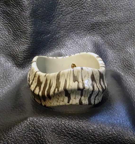 KJL Designer Bangle, Animal Print, Signed Kenneth… - image 1