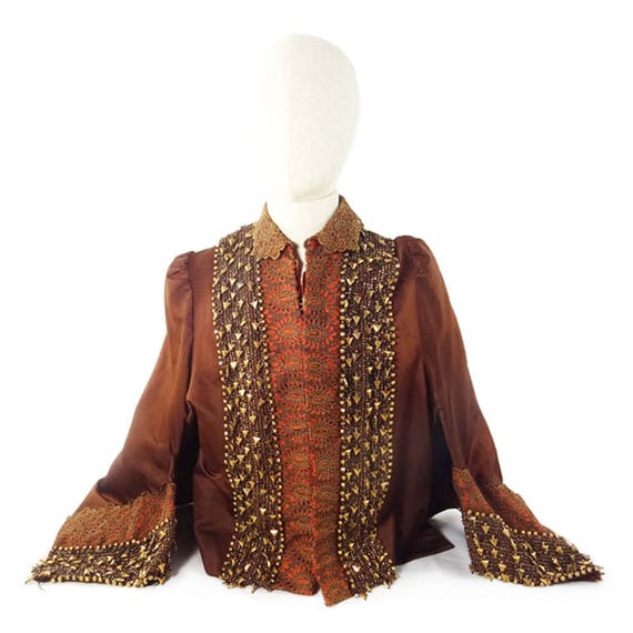 Beaded Silk Jacket, Victorian, Museum Quality, Han