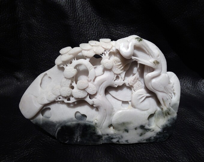 Jade Mountain Carving, Circa 1900 Etsy